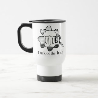 Chance de la tasse irlandaise de voyage