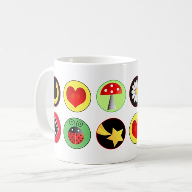 Chance Dots Mug (Devant gauche)