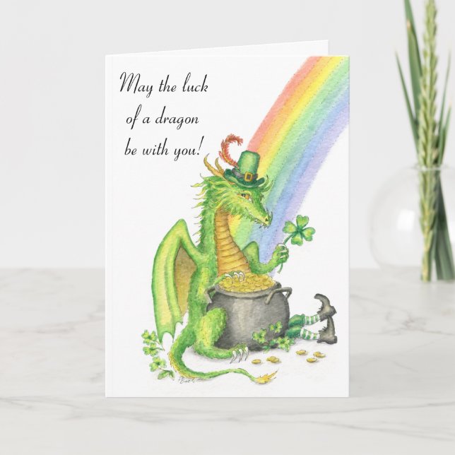 Chance d'une carte de dragon (Devant)