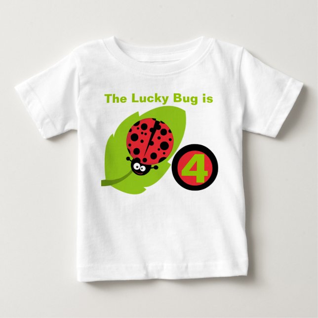 Chance Ladybug personnalisable T-shirt Anniversair (Devant)