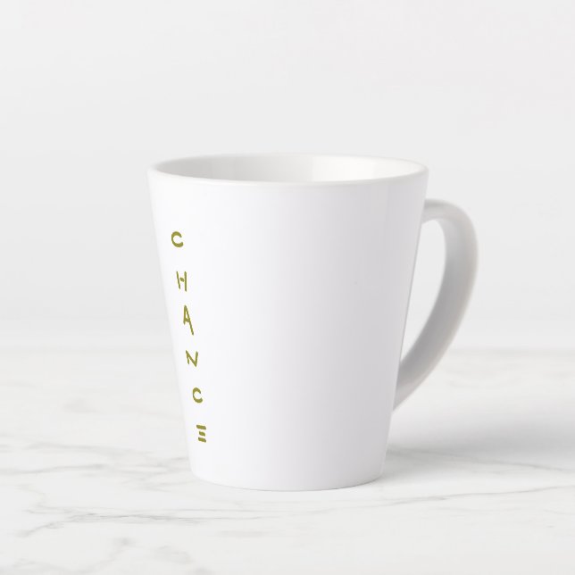 Chance Latte Tasse (Rechte Ecke)