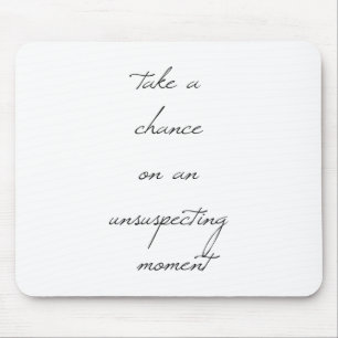 Chance Mouse Pad Mousepad