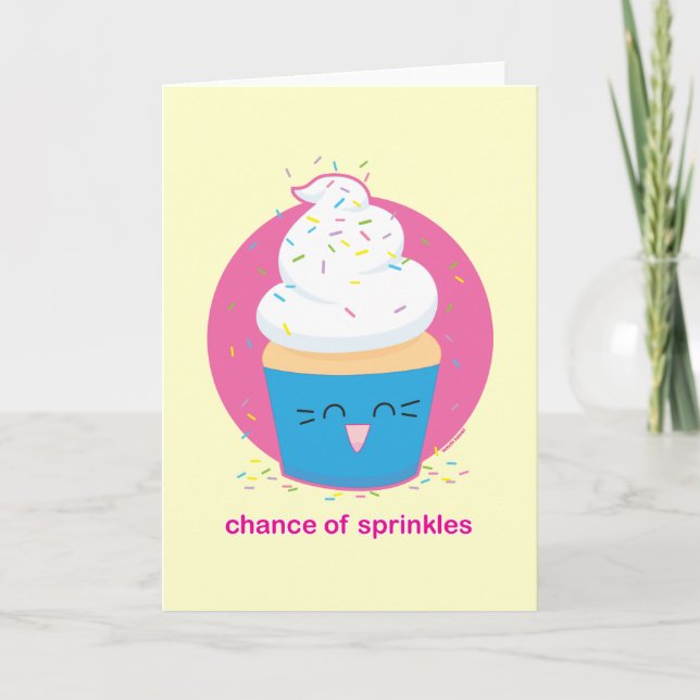 Chance of Sprinkles Karte (Vorderseite)