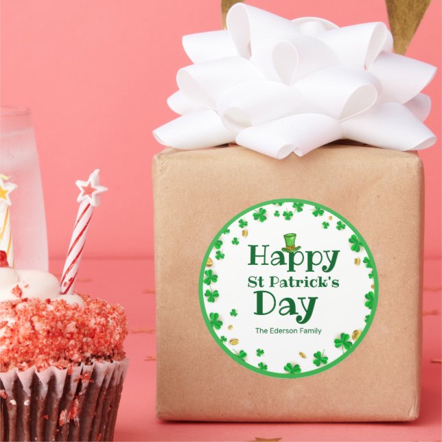 Chance Shamrock Stickers Saint Patrick (Fête)