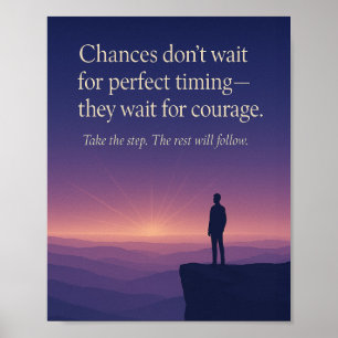 Chancen für Mut Poster