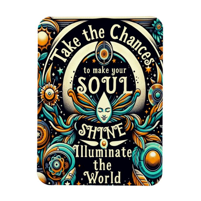 Chancen nehmen magnet (Vertikal)