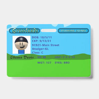 Chance's Stunning License Ausweis