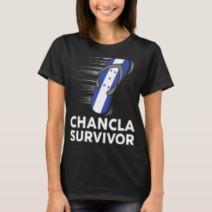 Chancla Survivor Honduras Honduras Honduran Flag H T-Shirt