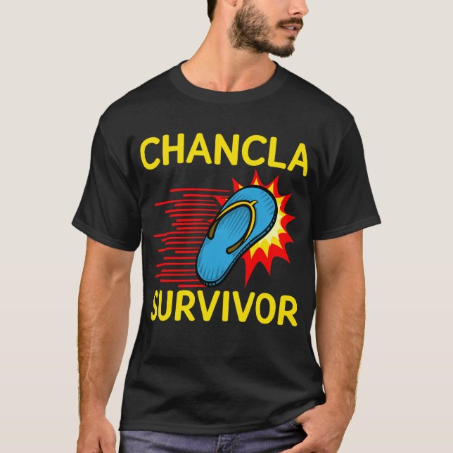 Chancla Survivor T-Shirt (Vorderseite)