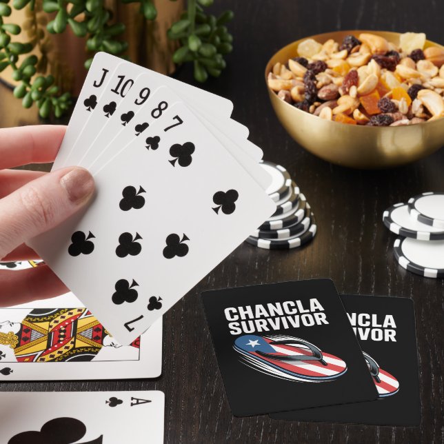 Chancla-Überlebender Lustiger Spanischer Witz Spielkarten (In Situ)