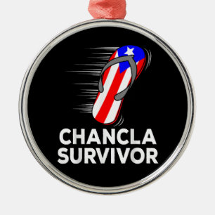 Chancla-Überlebender Ornament Aus Metall