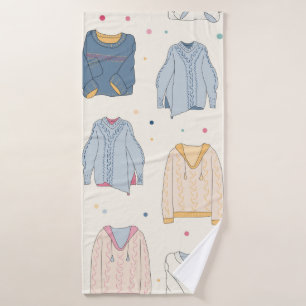 Chandails multicolores, douillets, automne chaud h