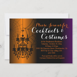 Chandelier Cocktail Kostüme Erwachsene Halloween-P Einladung