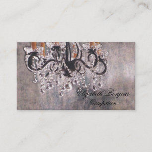 Chandelier Park Avenue ~ Chic Carte de visite