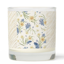 Chandelle florale légère - Chute florale
