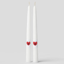Chandelles de couches avec coeur