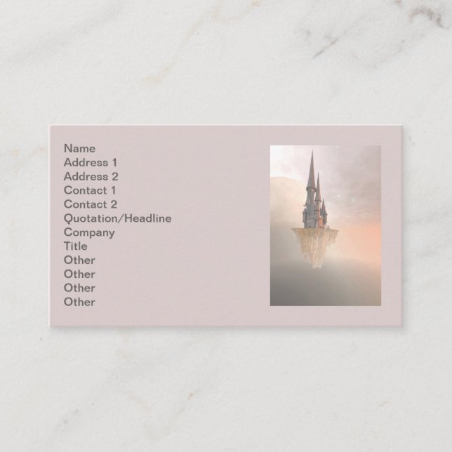 Chandra Visitenkarte (Vorderseite)