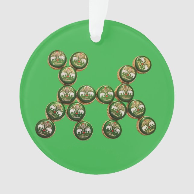 ​🐶 Chang Beer Cap Dog Ornament (Vorderseite)