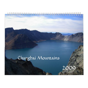 Changbai Berge, China/Reise-Fotos Kalender
