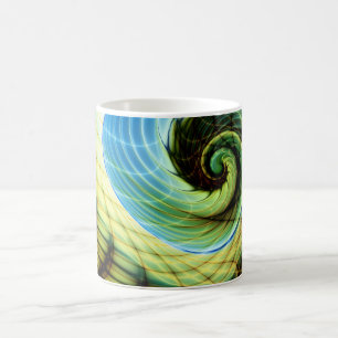 Change of Skin Gnarly Fraktal Kaffeetasse