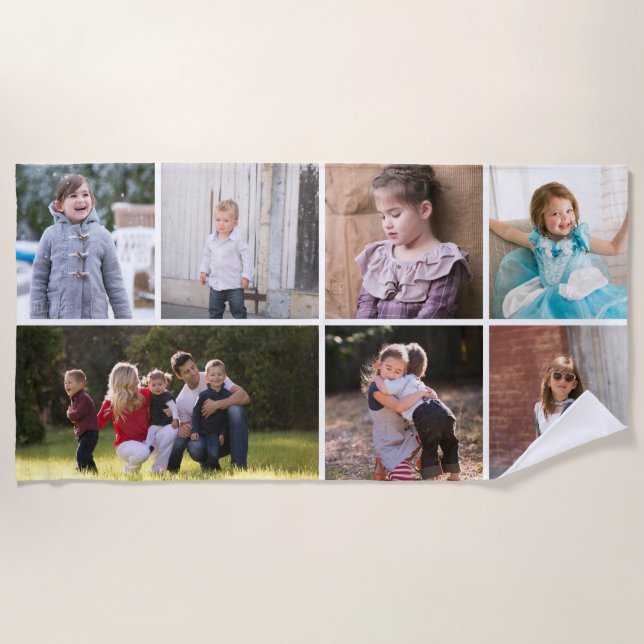 Change photos and create your own photo strandtuch (Vorderseite)