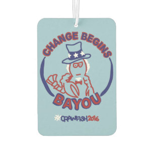 #ChangeBeginsBayou Auto-Lufterfrischer Autolufterfrischer