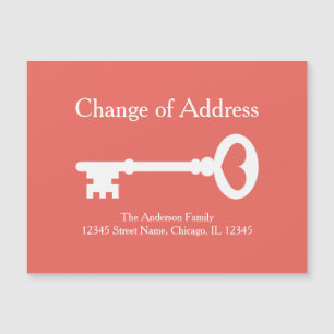 Changement d'adresse carte magnétique de déplaceme