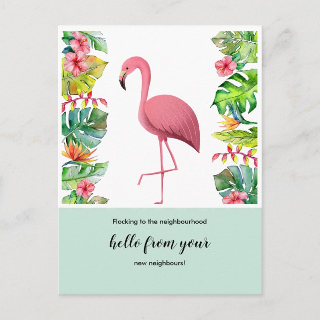 Changement d'adresse carte postale que nous avons  (Devant)