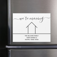 Changement d'adresse Chic Carte magnétique
