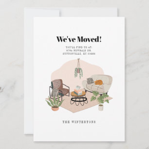 Changement d'adresse Faire-part de déplacement