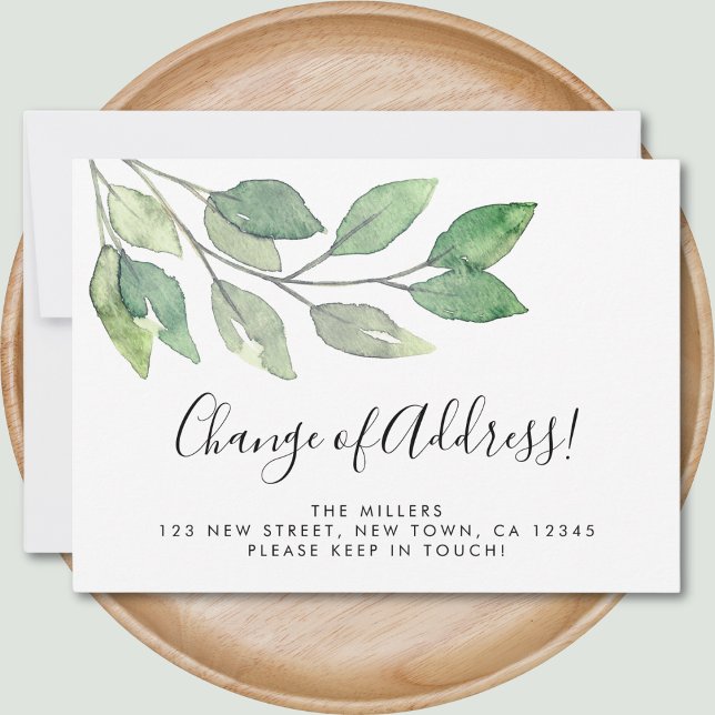 Changement d'adresse Nouveau Faire-part de remplis (Créateur téléchargé)