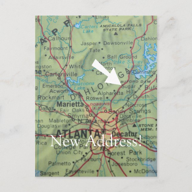 Changement de carte d'adresse (Devant)