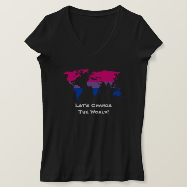 Changeons le T-shirt mondial (Design devant)