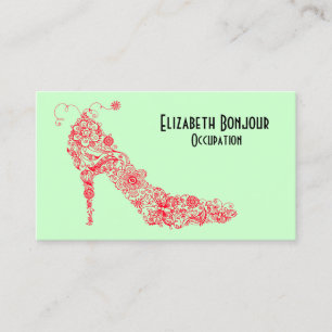 CHANGER COULEUR Chic Chaussure ~ Carte de visite