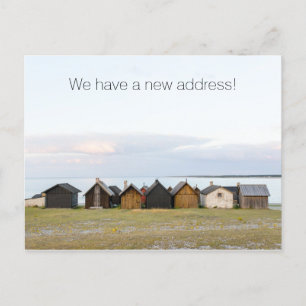 Changer d'adresse par carte postale - personnalise