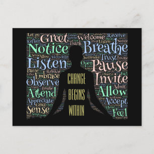 Changer la carte postale Début