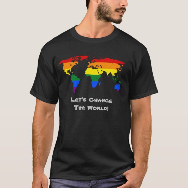 Changer le T-shirt mondial (Devant)