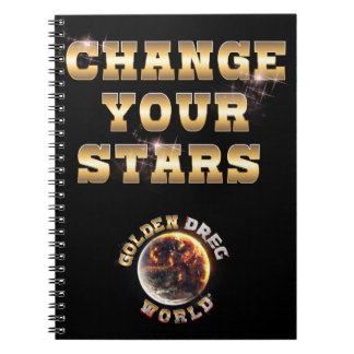 Changer votre Carnet Spiral Stars
