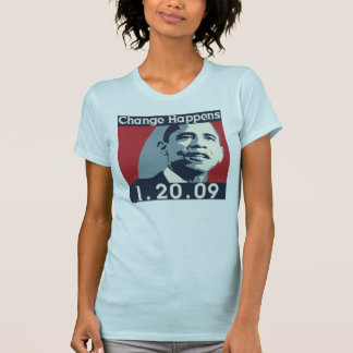 Changez le T-shirt de la femme d'Obama