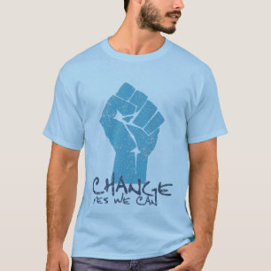Changez-oui nous peut T-shirt d'Obama