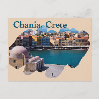 Chania, Kreta: Venezianischer Hafen Postkarte