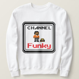 Channel Funky Pixel Art Sweatshirt