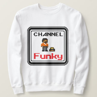Channel Funky Pixel Art Sweatshirt
