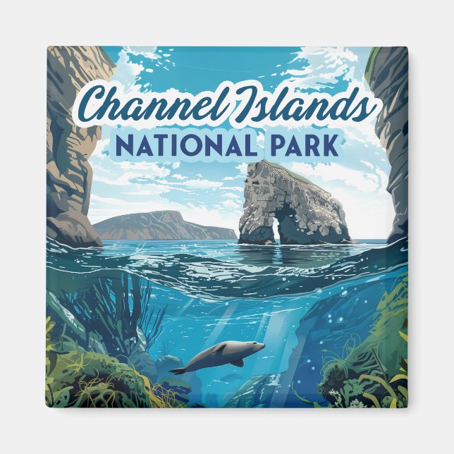 Channel Islands National Park California Magnet (Vorne)