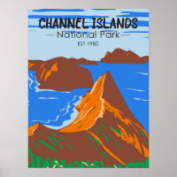Channel Islands National Park California Vintag