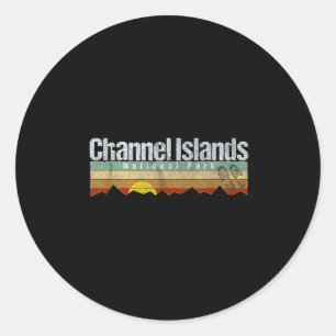 Channel Islands National Park Camping Wandern Runder Aufkleber