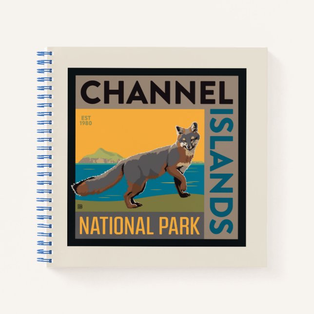 Channel Islands National Park | Fox Notizbuch (Vorderseite)