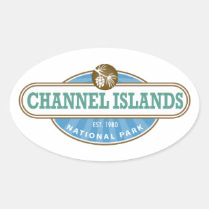 Channel Islands National Park Ovaler Aufkleber