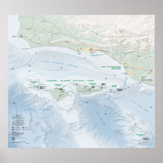 Channel Islands National Park Poster (Vorne)