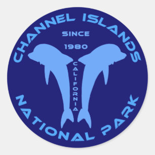 Channel Islands National Park Runder Aufkleber